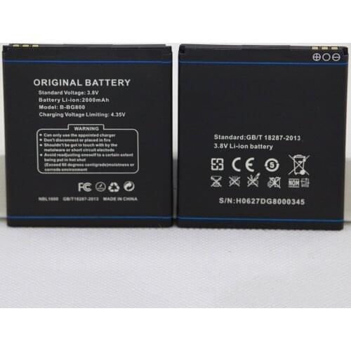 10pcs/lot Mobile Phone Battery B-DG800 For Doogee DG800 VALENCIA B DG800 DG 800 2000mAh phone Lithium Battery