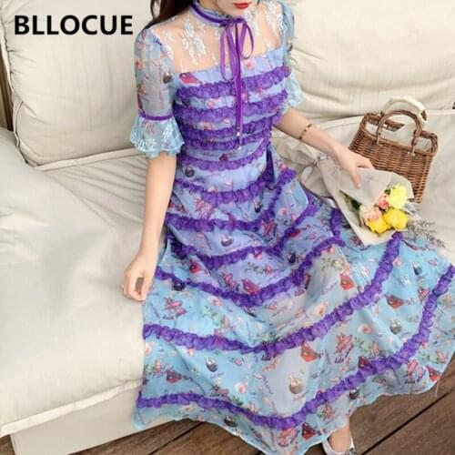 BLLOCUE Flared Summer Dresses