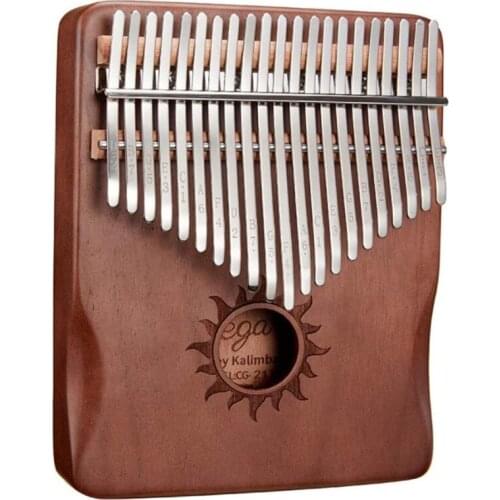 Cega 21-Tone Acacia Wooden Thumb Piano Finger Piano Suitable For Young Beginners