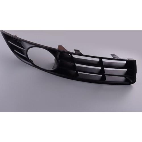 Black Right Front Bumper Lower Fog Light Grille Cover Frame Fit For VW Passat B6 3C 2006 2007 2008 2009 3C0853666A 3C0 853 666 A