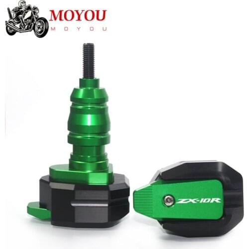 For KAWASAKI ZX10R ZX-10R ZX 10R zx-10r 2010-2017 Hot High Quality Motorcycle Crash Protector CNC Engine Cover Frame Sliders