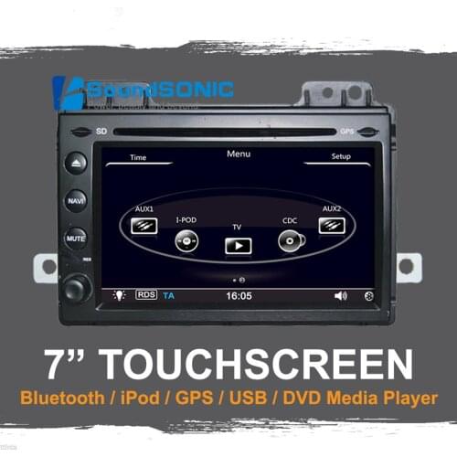 For Land Rover Freelander Car DVD GPS Navigation Audio Radio Media ( Touch Screen Bluetooth DVR Subwoofer Camera Connector )