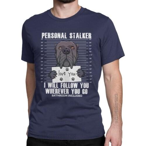 Cane Corso Dog Italian Mastiff Lover T-Shirts For Men Fun 100% Cotton Tee Shirt Crew Neck Classic T Shirts Adult Tops