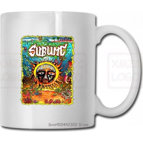 Sublime Sea World 40 Oz To Freedom White Mug Cup New Ska Punk Women Men