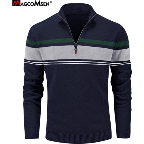 Мужские пуловеры на молнии MAGCOMSEN China At AliExpress