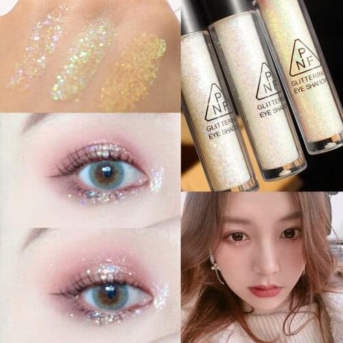 Metallic Diamond Palette Eyeshadow Pearly Waterproof Liquid Eyeshadow Glitter Eye Shadow Shimmer Eye Makeup Buling Eyeshadow