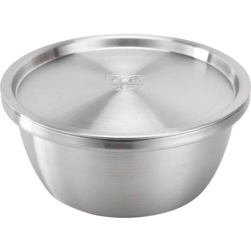 Stainless Steel Mixing Bowls (Set of 6) Non Slip Nesting Whisking Bowls Set Mixing Bowls For Salad Cooking Baking KC0257