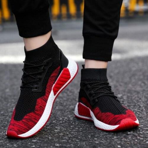 New Mesh Men Sneakers Casual Shoes Lac-up Men Shoes Lightweight Comfortable Breathable Walking Sneakers Zapatillas Hombre PM-103