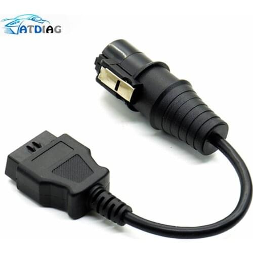 OBD Adapter For IVECO 30Pin to 16Pin Female Truck OBD2 Cable OBDii Connector For IVECO 30 pin