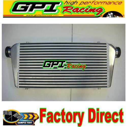 Front Mount Intercooler - Bar & Plate Design - 600x300x76mm w/ 3.0" Outlets