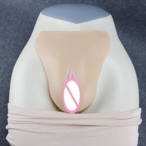 Silicone Abalone Vulva Insert Simulation Female Vulva Crossdresser Transvestite Drag Queen Fake Vagina Silicone Insert