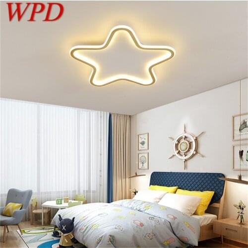 WPD Ceiling Lights Gold Ultrathin Fixtures Contemporary Simple Lamps LED Star Home For Living Dinning Room