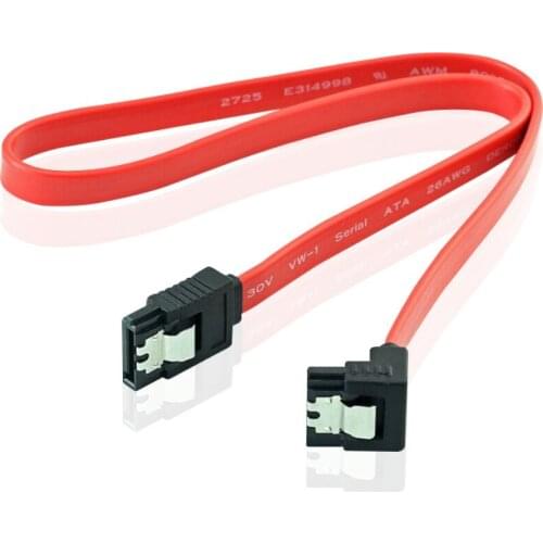 35cm high-speed SATA data cable serial hard disk data cable with buckle shrapnel SATA hard disk cable
