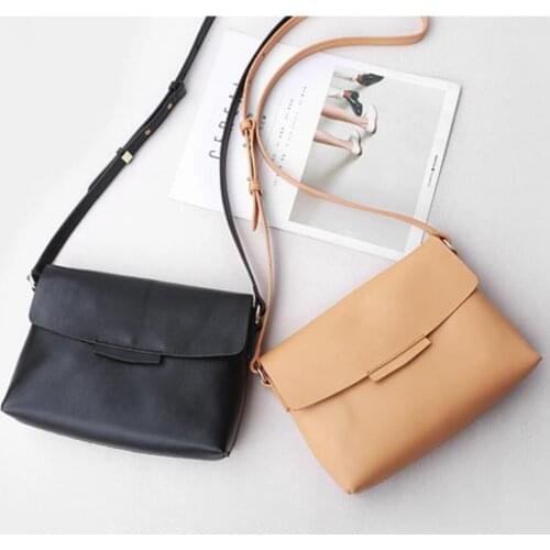 Briefcase ladies leather 2019 new business commuter fashion first layer coin-leather large volume simple lady handbag