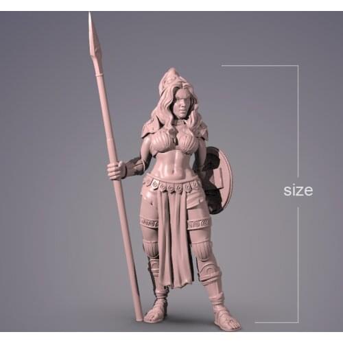 1/24 75mm 1/32 56mm Resin Model Greek Goddess Figure Unpainted No Color RW-044