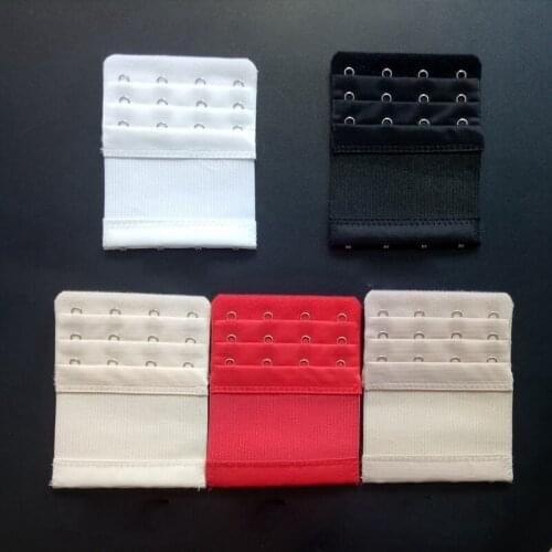 1pcs Bra Extenders Strap Extension 4 Hooks 3 Rows Women Intimates Lengthened Bra Hook Extenders Bra Intimates Accessories