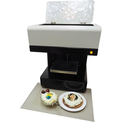 3D Digital Edible inkjet latte art coffee printer machine pizza cake printer latte DIY food printer for sale