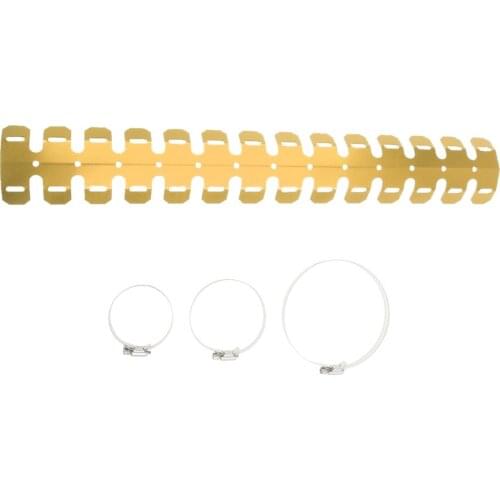 61CM Universal Motorcycle Exhaust Muffler Pipe Leg Protector Heat Shield Cover For All Dirt Bike Racing