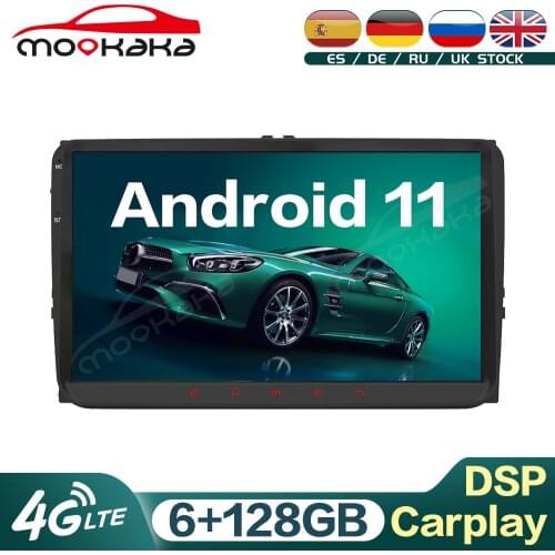 For Volkswagen Magotan Full Touch Screen Android 11 6GB + 128GB Car Radio Multimedia Player GPS Navigation Head Unit Carplay DSP