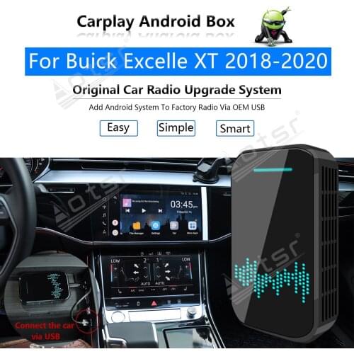 For Buick Excelle XT 2018 - 2020 Car Multimedia Player Radio Upgrade Carplay Android Apple Wireless CP Box Activator Mirror Link