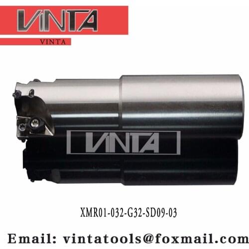 Free shipping XMR01-032-G32-SD09-03 Indexable Milling cutter matched SDMT09T3-DM carbide insert