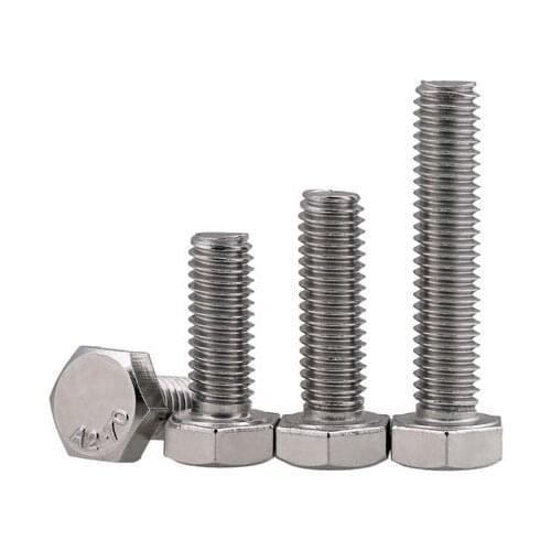 M6 M8 M10 M12 304 tainless steel Outer hexagon screws, left outer Hexagon Reverse Thread reverse bolt
