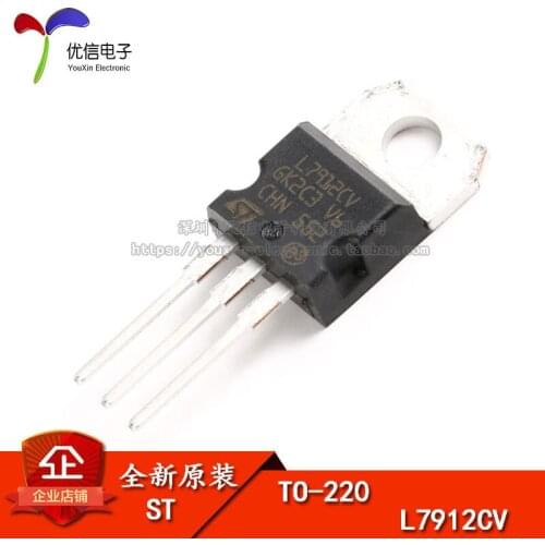 L7912CV genuine original linear regulator 12V 1.5A Negative TO-220