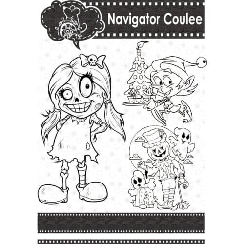 Halloween Christmas Pumpkin Man Metal Cutting Die and Stamp Scrapbook Decoration DIY Crafts Layered Drawing Album Embossed Cards