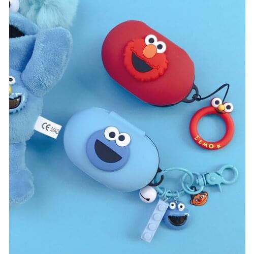 Cartoon Silicon Case For Samsung Galaxy Buds / Galaxy Buds+ Charging Sleeve Wireless Earphone Protective Cover For Samsung Buds