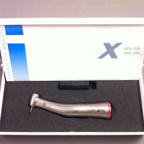NSK type Dental Ti Max X95L Handpiece Fiber Optic 1:5 speed increasing Quattro Spray