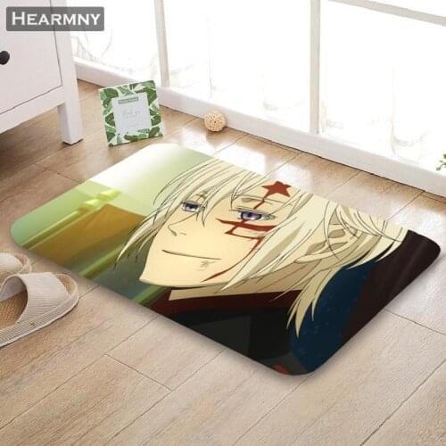Nice D.Gray Man Doormat Outdoor Floor Mat Home Creative Mat Super Soft Absorbent Bathroom Door Entrance Mat