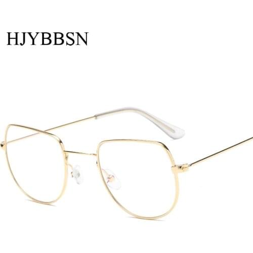 Irregular Square Glasses frame women men Female round gafas De Sol Spectacle Glasses Gafas eyeglasses eyewear for women men