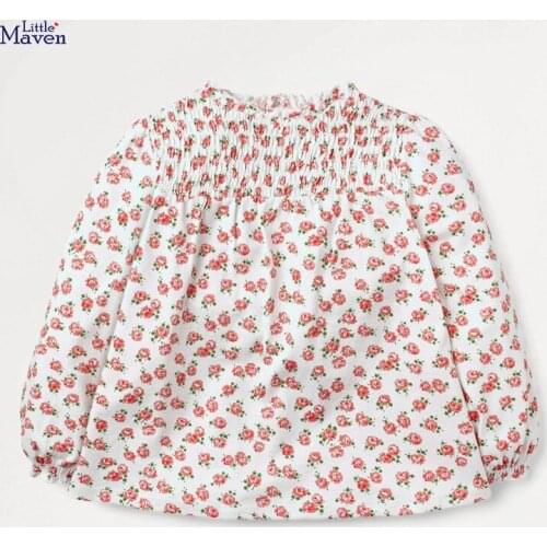 European And American Autumn Clothing 2021 New Arrival Children Shirt Knitted Girls Tees Roupa Infantil Menina