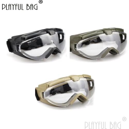 PB Playful bag Tactical Goggles Military fans' glasses CS Accessories Tactical CS sport Equipment Decoration toys QD36S