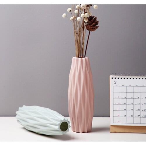1pc Modern Flower Vase Home Nordic Style Flower Arrangement Living Room Ceramic Flower Pot Flower Basket Nordic Decoration Vases