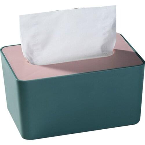Tissue Boxes Paper Box Household Simple Living Room Table Nordic Style Deskto Toilet Paper Holder Storage Box Napkin Paper Box