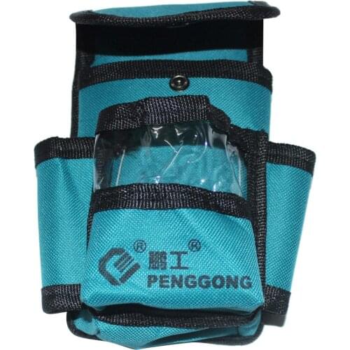 Waterproof Tool Bag Electrician Waist Pack Hardware Toolkit Pocket Belt Pouch
