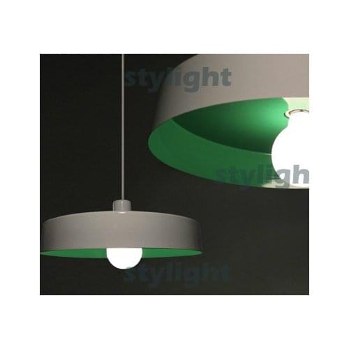 Japanese design color dick rainbow pendant multicolor metal shade pendant living room dinning room restaurant lights Big size