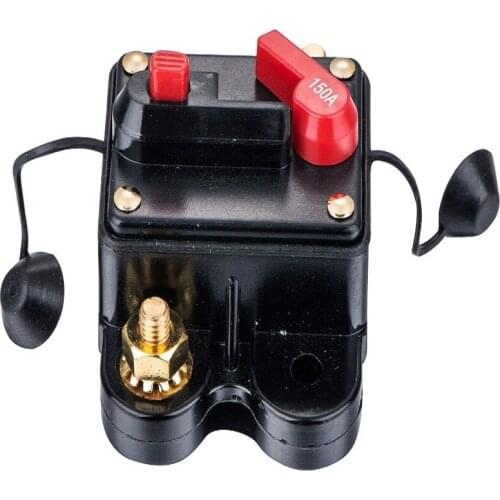 150A Car boat Audio Inline Circuit Breaker Fuse For 12V-24v Protection