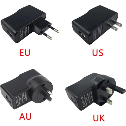 5V 2A Power Charger EU / US / AU / UK USB Power Adapter for Raspberry Pi Zero W / Zero 1.3