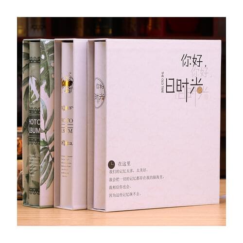 Album album 6 inch album this insert type 4D big 6 inch 200 boxed family baby growth album