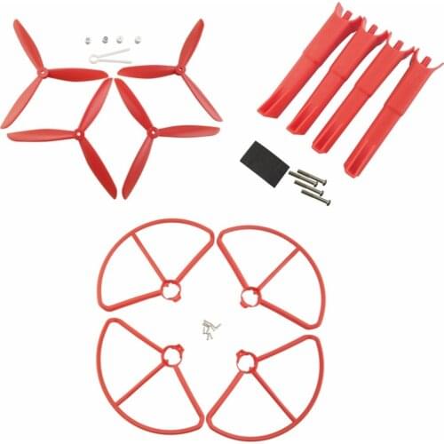 Crash bag Spare parts for MJX B2C B2W Bugs 2 RC Quadcopter ,landing gear and propeller and propeller guard