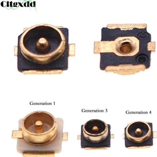 Cltgxdd 10pcs Generation 1/3/4 Patch Antenna Base IPEX/IPX U.FL SMT RF Coaxial WiFi Connector Generation 4 Antenna Board End