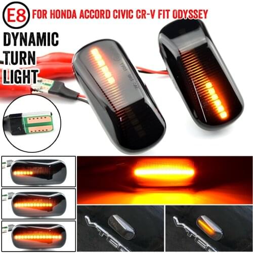 For Acura Integra Type-R DC2 RSX DC5 NSX NA1 NA2 Repeater Signal Lights For Honda Led Dynamic Side Marker Turn Signal Light