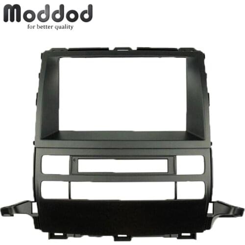 Double Din Car Radio Fascia for Toyota Prado J120 Stereo Bezel Dash CD Dashboard Trim Refitting Installation Kit DVD Frame