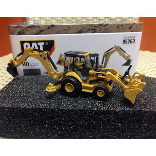 Caterpillar Cat 450E Backhoe Loader HO Scale By DieCast Masters, 85263, New