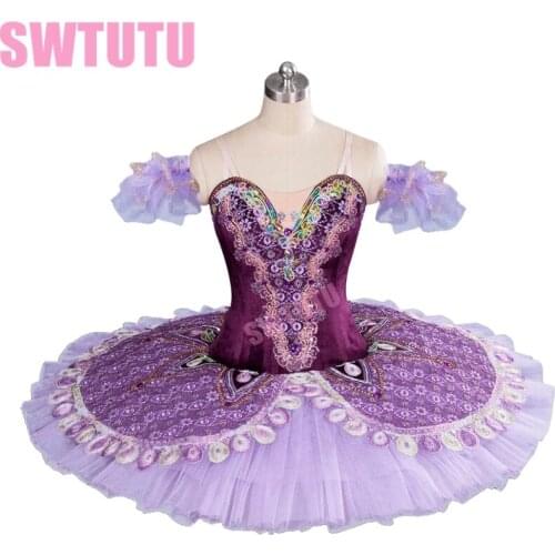 Purple professional tutu women classical ballet tutu for girls pancake tutu nutcracker BT9063