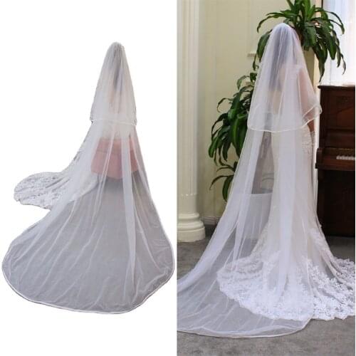KLV Wedding Long Veils