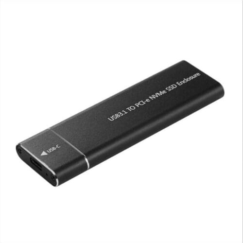 USB3.1 Type-C to M.2 M Key NVMe PCIE SSD Box Solid State Drive Housing Case 10Gbps M2 SSD 2280 Hard Drive Disk Enclosure HDD Box