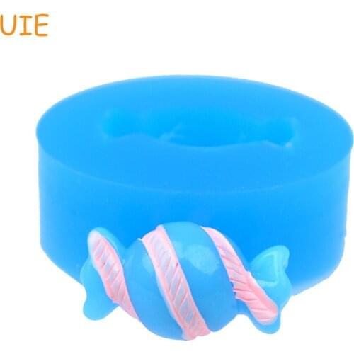 KYL072U 19.8mm Wrapped Candy Silicone Mold - Cake Decorating, Fondant Craft, Resin, Polymer Clay, Icing, Chocolate, Food Safe
